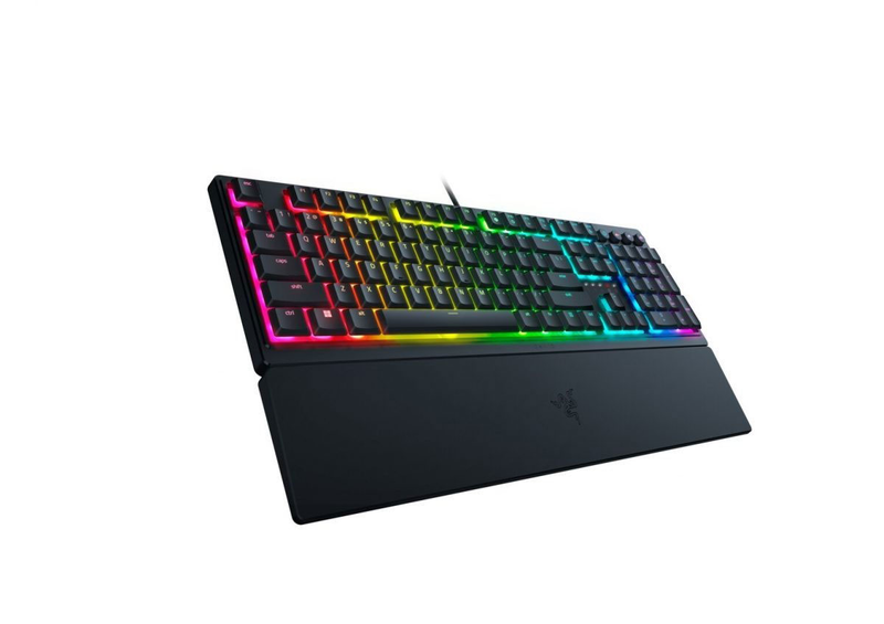 Razer ornata v3 gaming keyboard low profile mecha membrane switches split resist rgb gr-null
