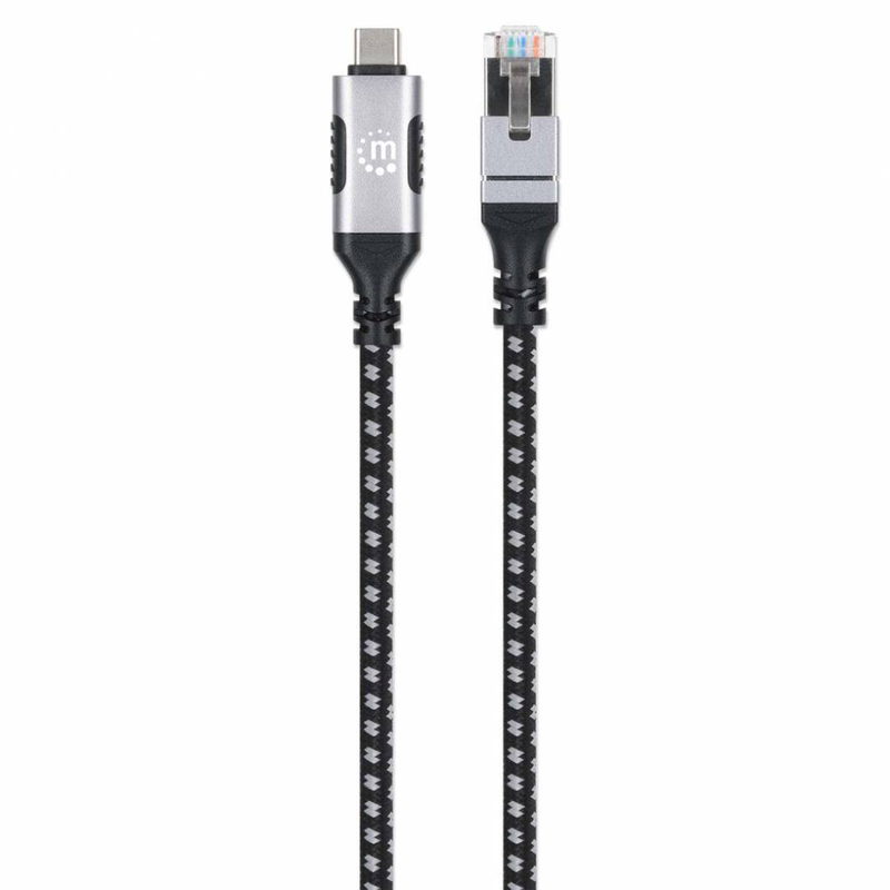 Manhattan USB-c to gigabit ethernet network cable, 2m, , medium-null