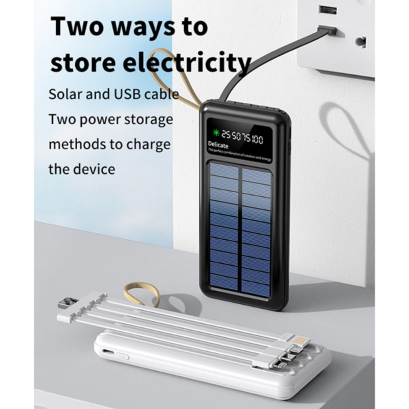 Solar power bank klgo kp-97 - 10.000mAh &mu;&epsilon; &eta;&lambda;&iota;&alpha;&kappa;ή &phi;ό&rho;&tau;&iota;&sigma;&eta;-null