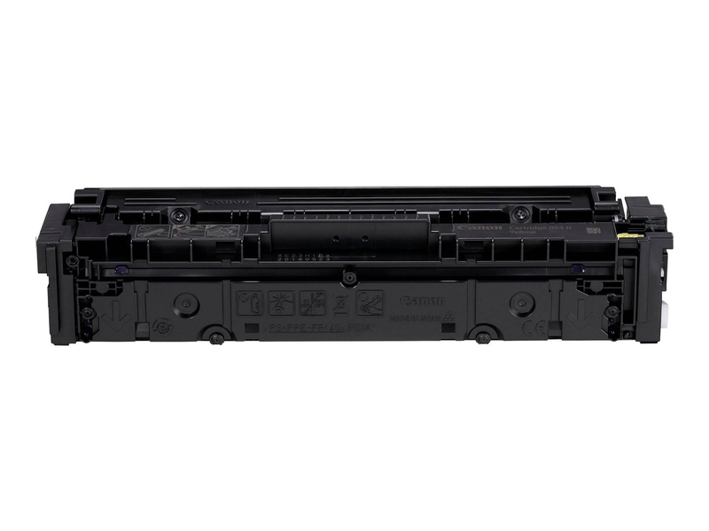 Canon 054h yellow high capacity original toner cartridge 2300 pages for lbp622cdw mf641cw mf644cdw-null