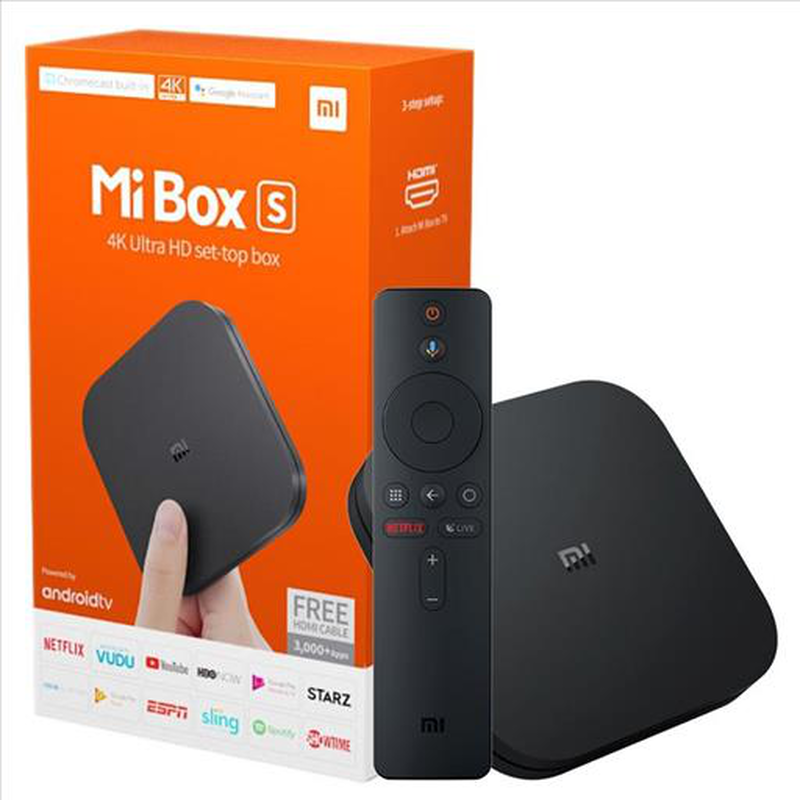 Xiaomi mi box s 4k ultra HD set-top box image number null