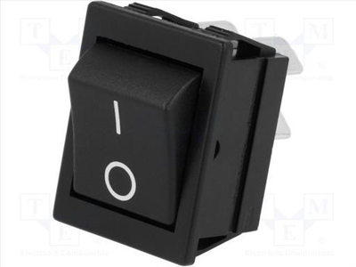 Rocker switch  16a 250v on-off 2 position, , medium