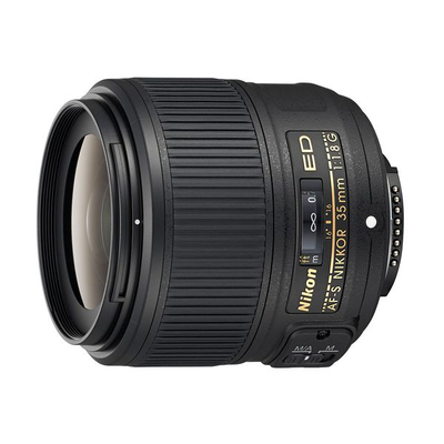 Af-s nikkor 35mm f/1.8g ed, Black, medium