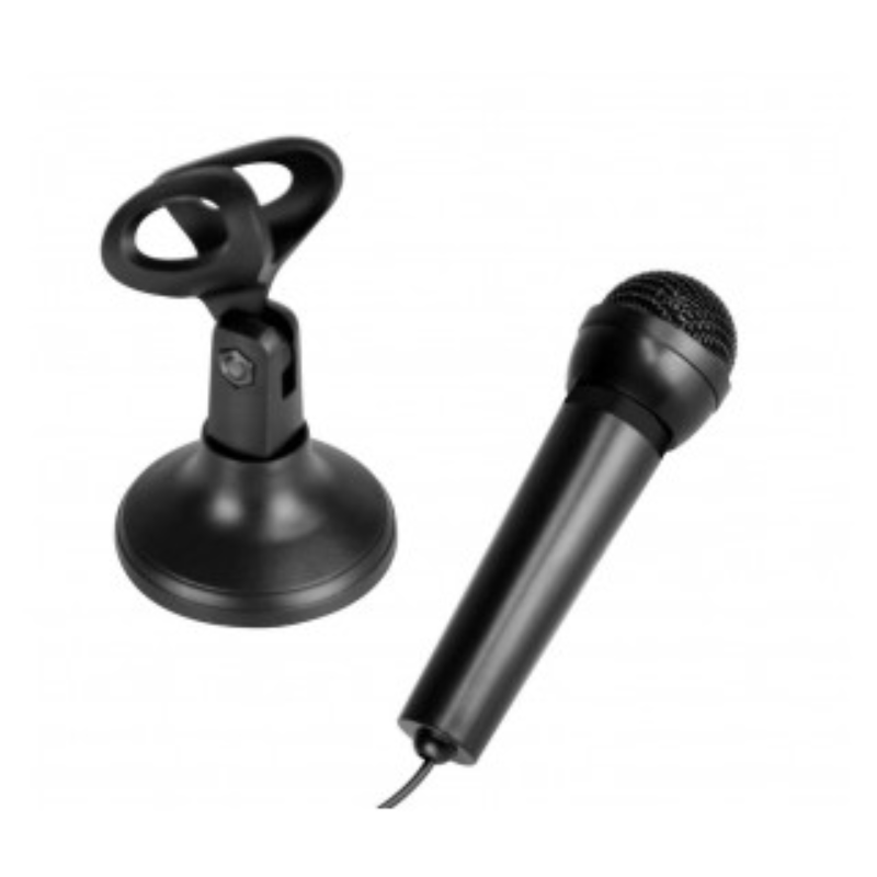 Μικρόφωνο h/y media-tech mt393 μαύρο με διακόπτη λειτουργίας και αποσπώμενη βάση στερέωσης, , medium-null