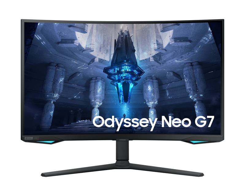 Samsung odyssey neo g7 32'' 1ms 165hz 4k curved gaming monitor (ls32bg750nuxen)-null