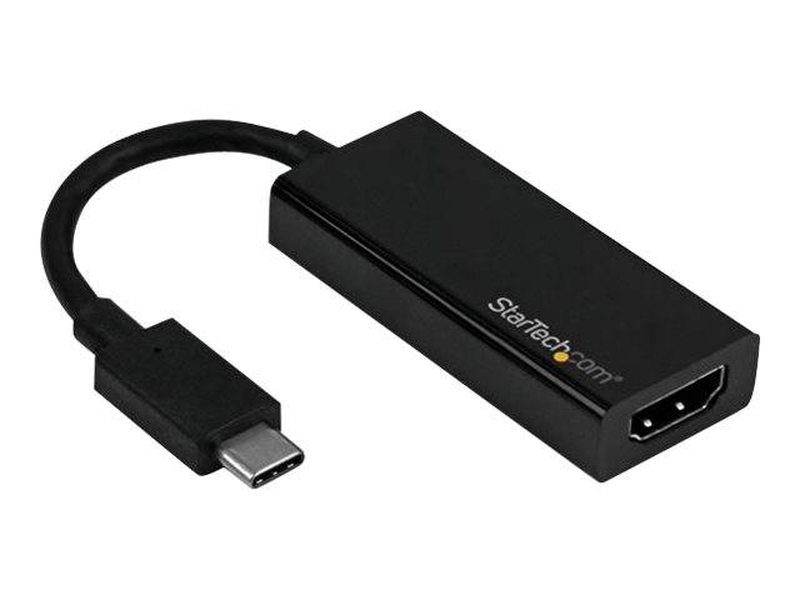 Startech.com USB c to HDMI adapter / USB Type-C to HDMI converter / 4k 60hz / external video adapter / USB Type-C / HDMI / black, , medium-null