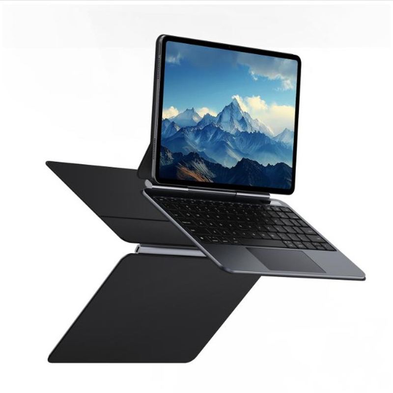 Dux ducis keyboard (mk series) case with bluetooth keyboard for ipad Air 11 2022-2025 ipad pro 11" 2018-2022 - black-null