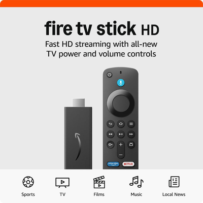 Amazon network components fire TV stick 3rd Gen 8GB (2024) black b0cqmwqdh4, , medium