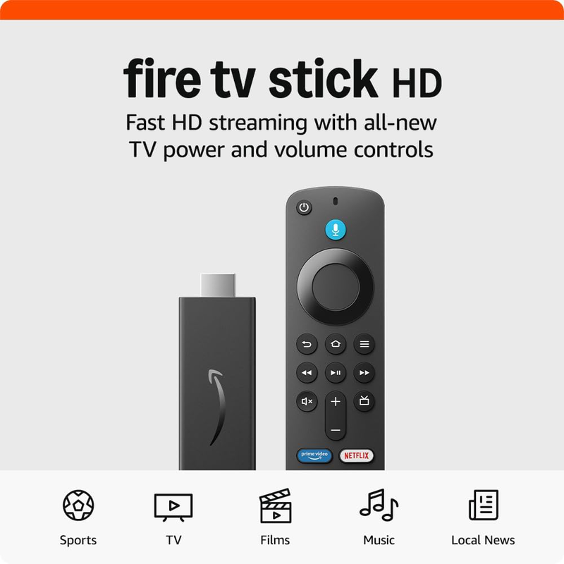 Product image: Amazon network components fire TV stick 3rd Gen 8GB (2024) black b0cqmwqdh4, , medium-null
