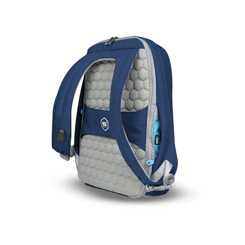 Bg berlin - metrobag, anti-theft laptop backpack, 15 inch, dark blue image number null