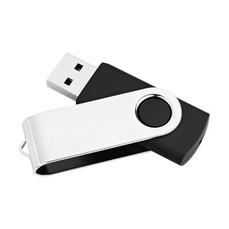 USB 3.0 flash drive 32GB (no logo) white swivel-null