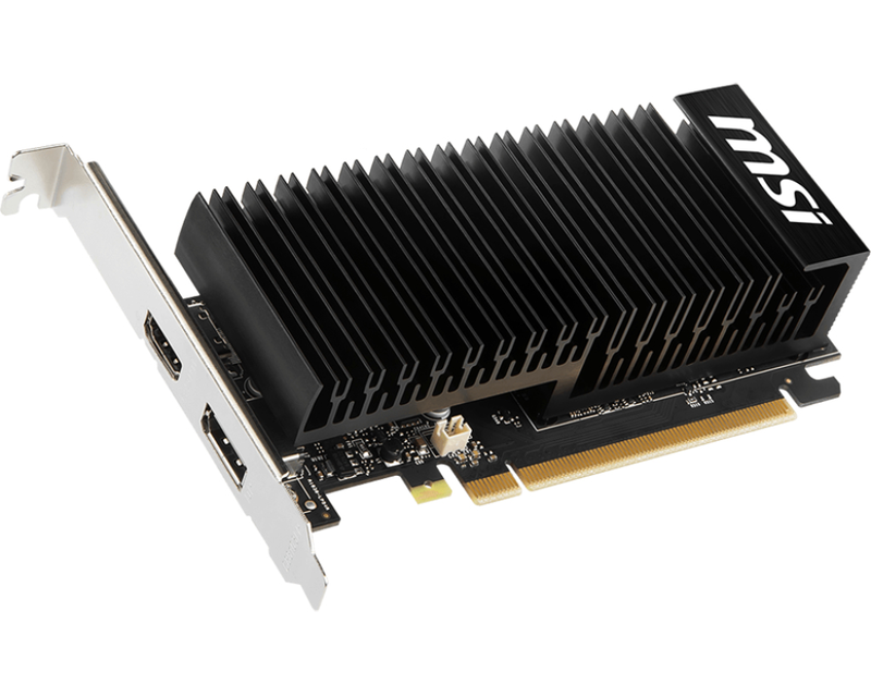 Gt 1030 4ghd4, 2GB oc lp passive geforce graphics card msi, , medium-null