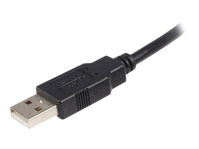 Startech USB 2.0 cable | USB-a male to USB-b male | 2m | black, , medium-null