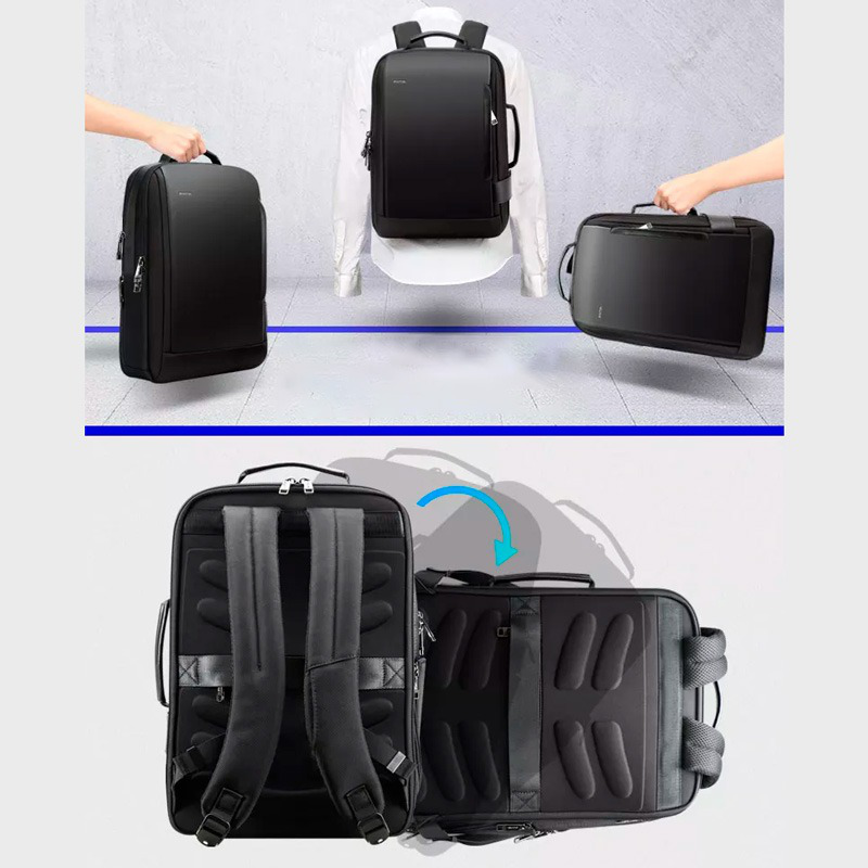 Bopai regent leather expandable laptop bag 15.6&Prime;, , medium-null