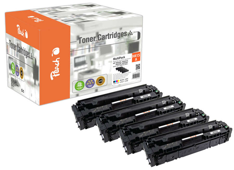 Peach pt1139 / 2400 pages / 2100 pages / black / 4 pc(s), , medium-null
