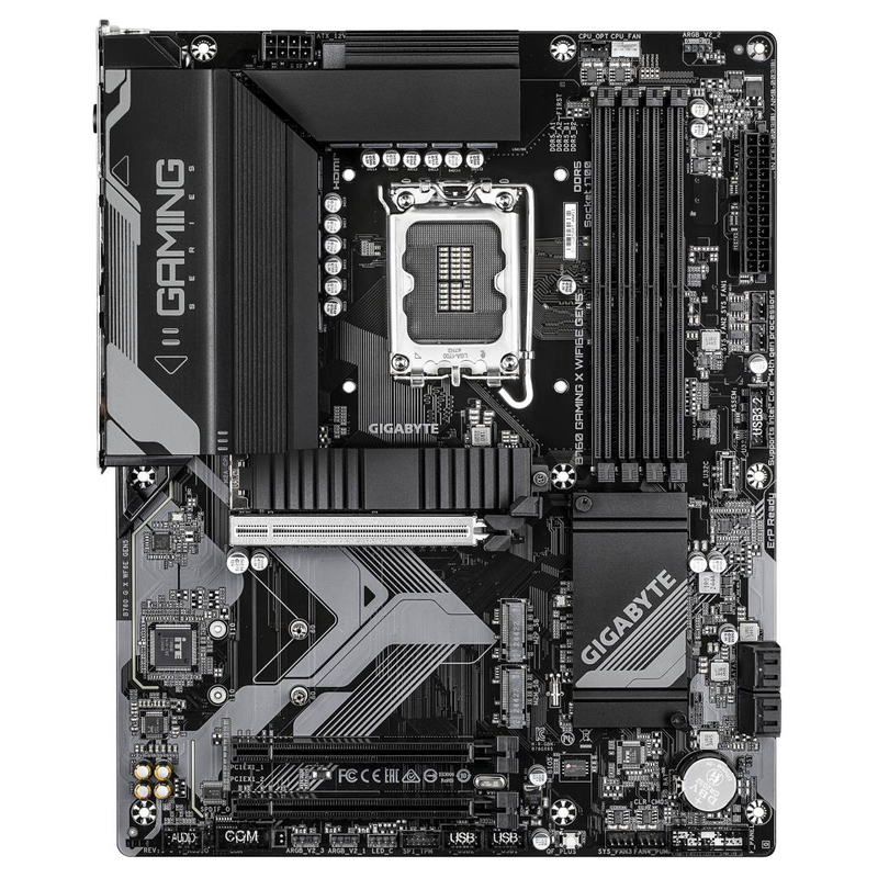 Gigabyte b760 gaming x Wi-Fi 6e Gen5 atx lga1700 ddr5 motherboard-null