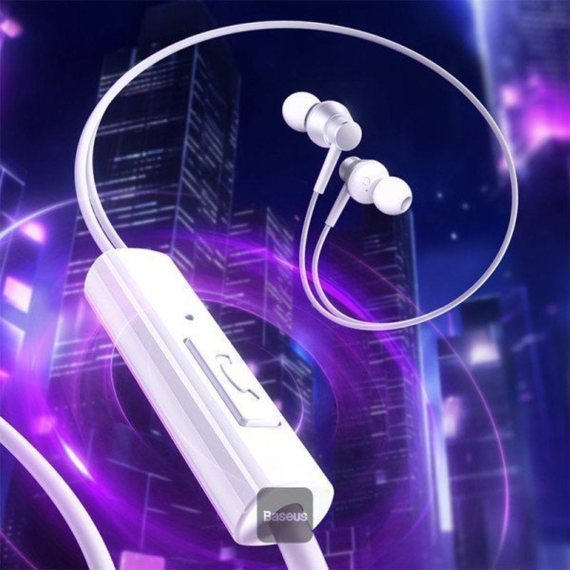 Baseus earphones wired 3.5mm encok hz11 white, , medium-null