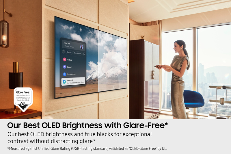 Samsung smart TV 83" 4k OLED s95f-null