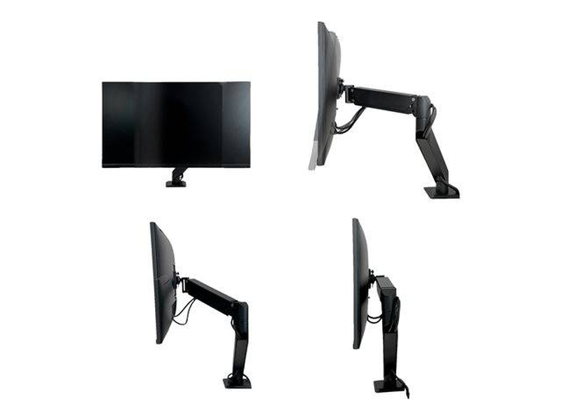 Arctic x1-3d single monitor gas-spring desk arm aemnt00062a for up to 40 inch 43 inch ultrawide 10kg black-null