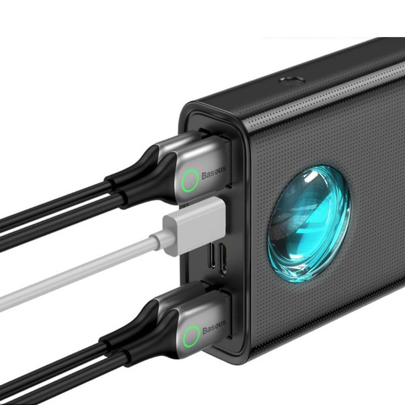 Baseus power bank 30000mAh amblight – 4xUSB + type c – pd 3.0 qc 3.0 65w, , medium image number null