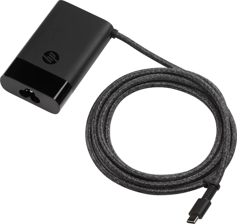 Hp 671r2aa 65w USB-c laptop charger power delivery 5-20v up to 3.25a for hp notebooks black-null
