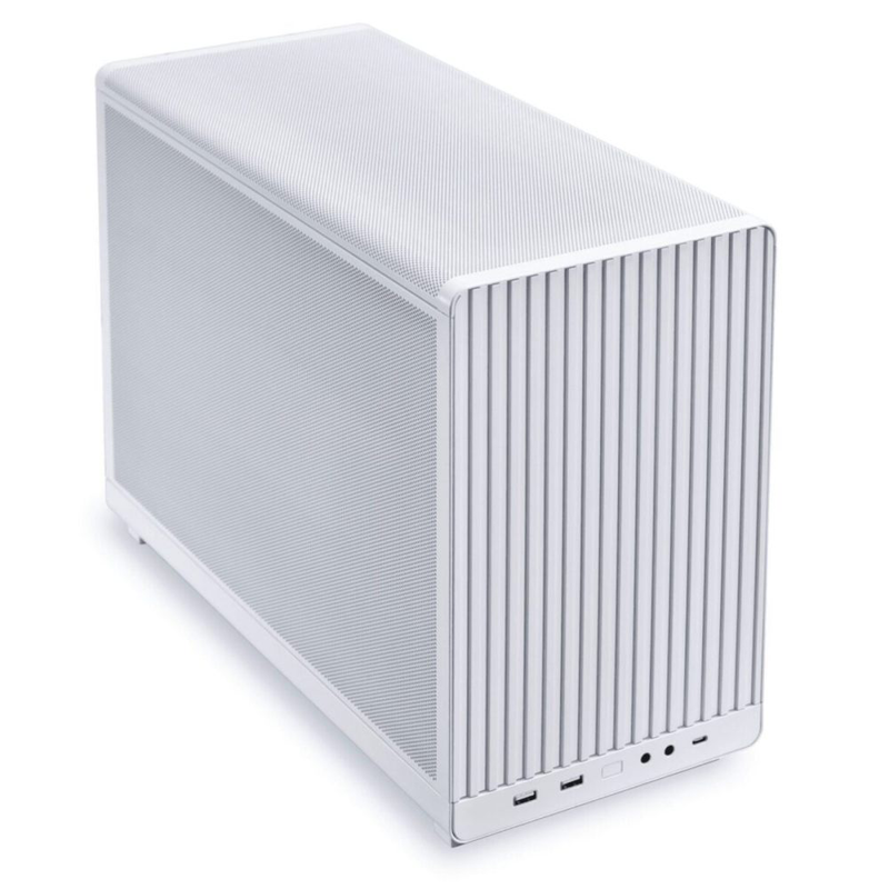 Lian li dan case a3 m-atx all mesh steel-fabric pc case from daniel hansen (white)-null