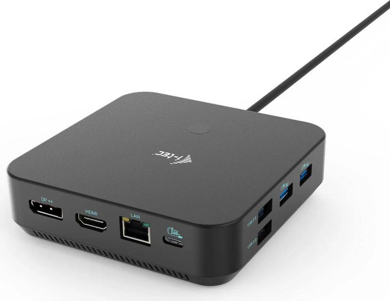 I-tec c31triple4kdockpdpro USB-c triple 4k docking station 2x displayport HDMI 100w pd gigabit ethernet black-null