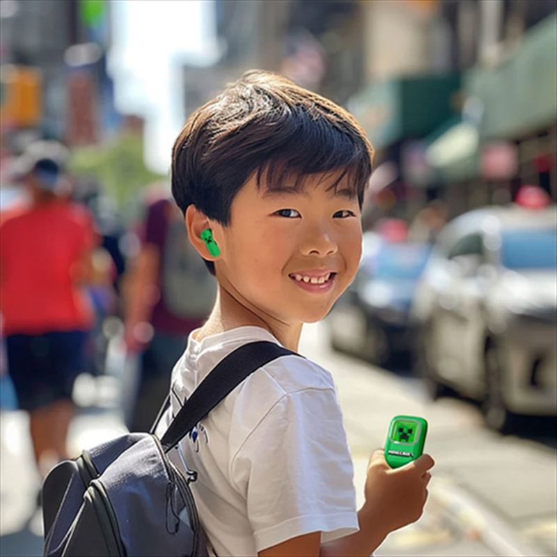 Otl wireless earphones minecraft creeper slide, , medium-null