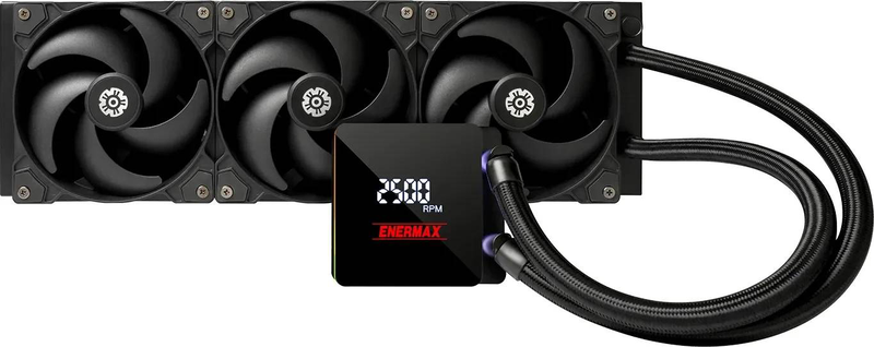 Enermax liqtech xtr 360 elc-ltxtr360 aio liquid CPU cooler 360mm 550w+ tdp threadripper xeon lga4677 black-null