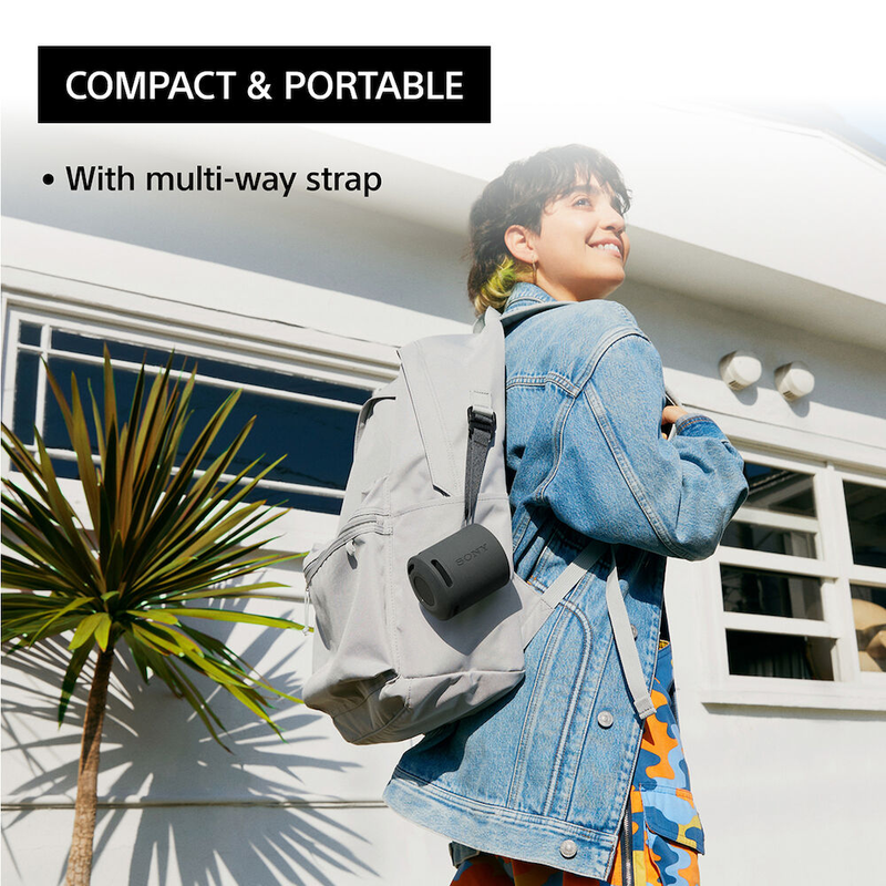 Sony srs-xb100b portable bluetooth speaker up to 16 hours-null