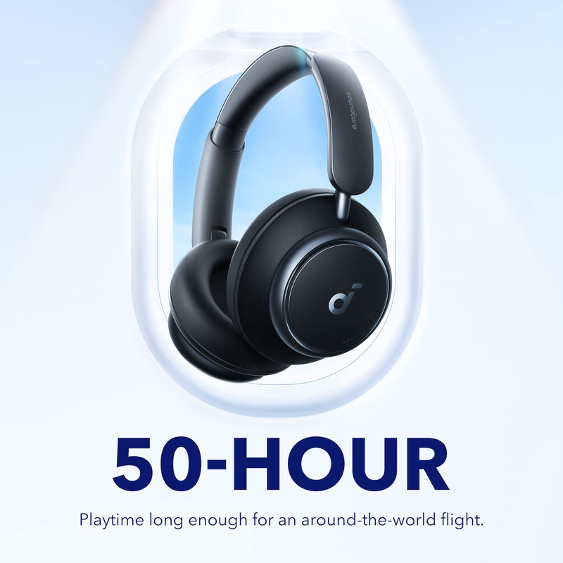 Anker soundcore headphones hires space q45 black, , medium-null