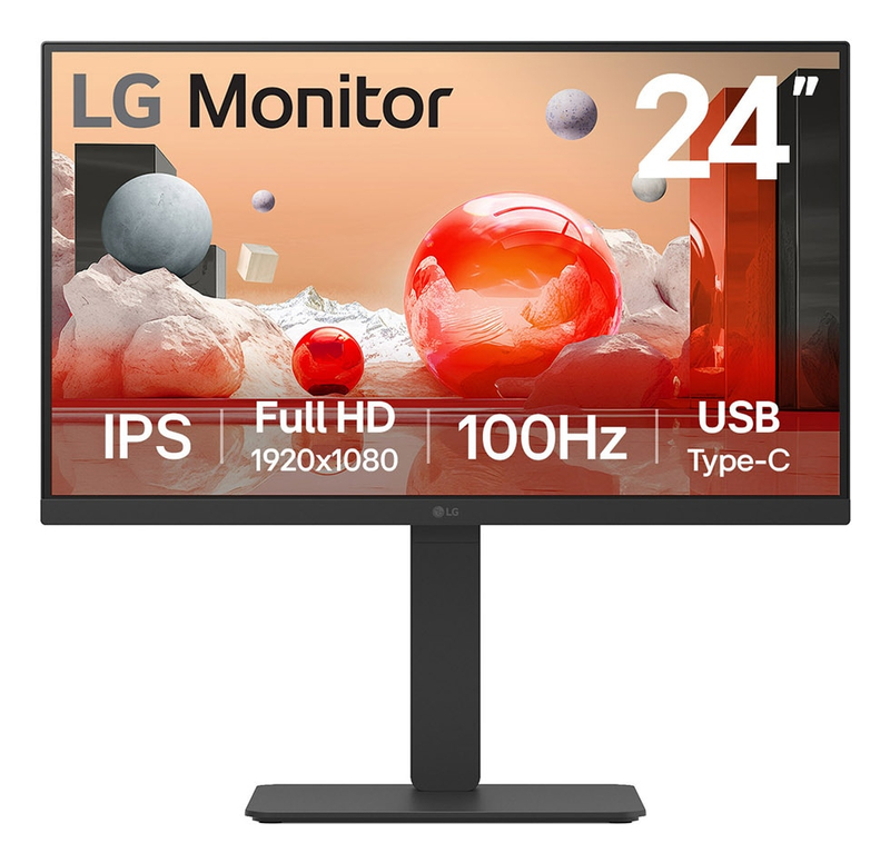 Lg 24ba750-b 23.8" monitor ips 100hz 1920x1080-null
