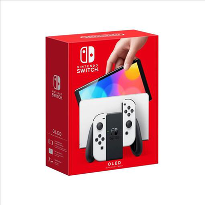 Nintendo switch OLED white joy console