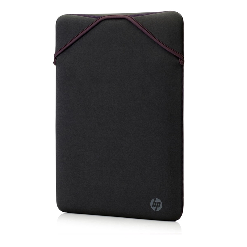 Hp notebook 15.6 carry case neoprene reversible protective sleeve grey / mauve, , medium-null