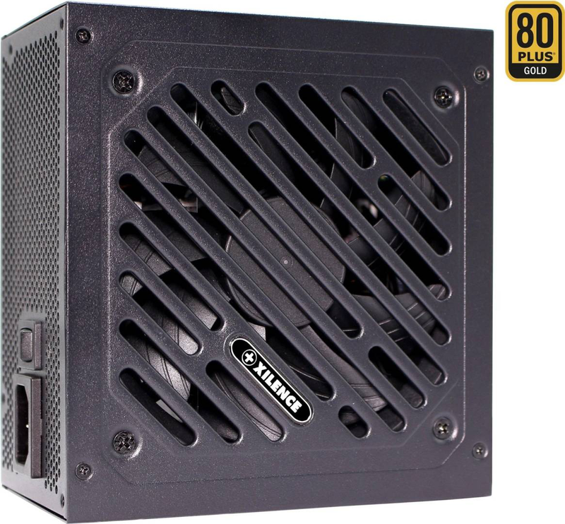 Xilence gaming gold xn340 xp850r12 850w atx power supply 80 plus gold non-modular 120mm fan black-null