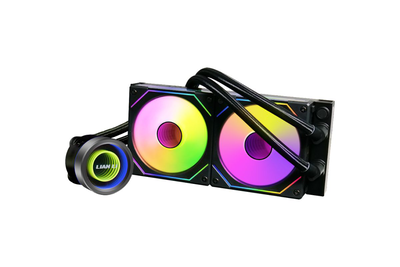 Lian li galahad II trinity 240 sl-inf aio CPU liquid cooler with argb infinity fans, , medium