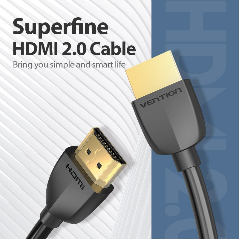 Vention HDMI cable ultra thin 1.5m aaibg, , medium-null