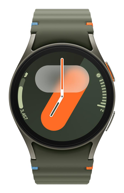 Samsung Galaxy Watch7 - 40 mm - smart watch with sport band - rubber - band size: s/m - display 1.3" - 32GB - nfc, Wi-Fi, bluetooth - 28.9 g - green, , medium-null