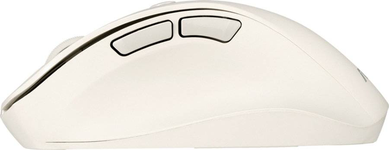 Asus md105 wireless mouse | milky white | bluetooth + 2.4GHz | up to 2400 dpi, , medium-null