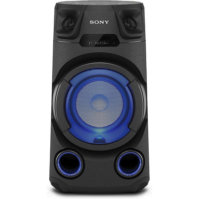 Sony mhcv13 bluetooth megasound party speaker black, Black, medium