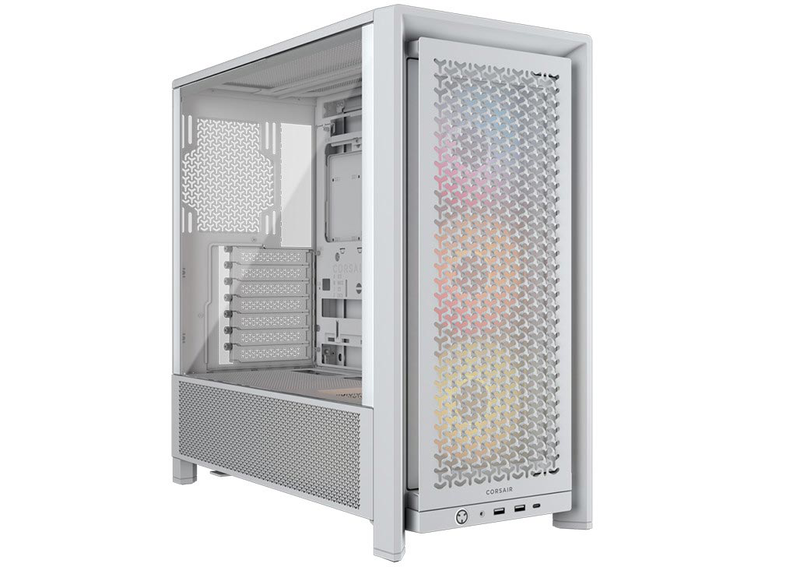 Corsair frame 4000d rs argb modular mid-tower pc case (cc-9011297-ww)-null