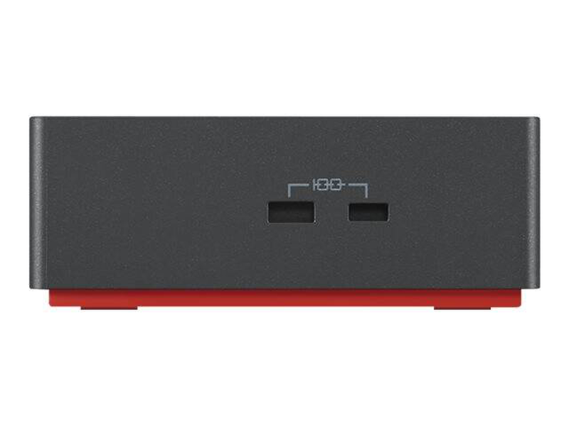Lenovo thinkpad universal thunderbolt 4 dock 40b00135eu docking station quad 4k 8k HDMI 2.1 dual dp 1.4 1GBe 100w pd-null