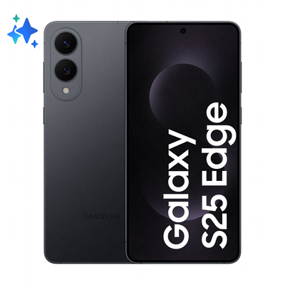 Samsung s25 edge mobile phone 5G (12GB/256GB), Black, medium