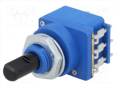 500k potentiometer with push-push switch, , medium