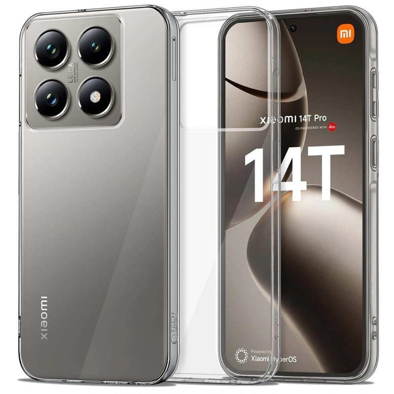 Tech-protect flexair hybrid xiaomi 14t pro clear, , medium-null