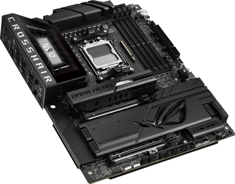 Asus rog crosshair x870e dark hero am5 x870e atx motherboard ddr5 Wi-Fi 7 dual 10g lan, , medium-null