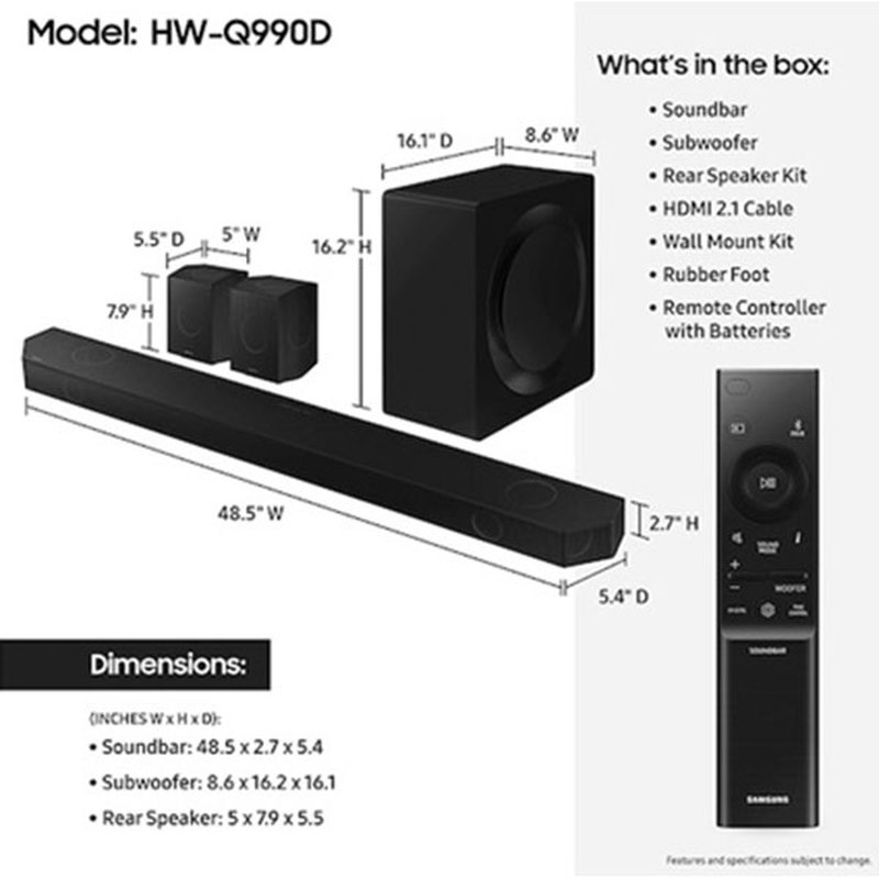 Samsung hw-q990d/en, , medium image number null