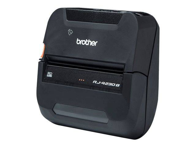 Brother ruggedjet rj-4230b 4-inch mobile printer | 203 dpi | USB | bluetooth, , medium-null