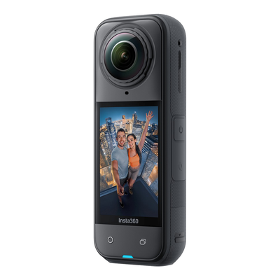 Insta360 x5 360 action camera 8k with triple ai chip  (new), Black, medium