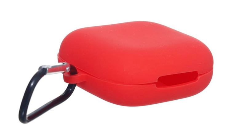 Red AirPods 1/2 silicone case, , medium-null